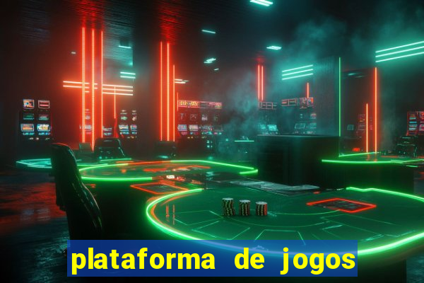 plataforma de jogos de aposta nova