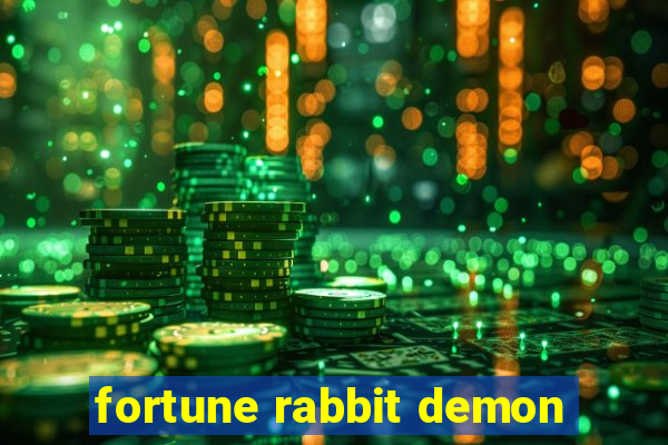 fortune rabbit demon