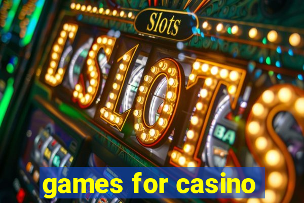 games for casino