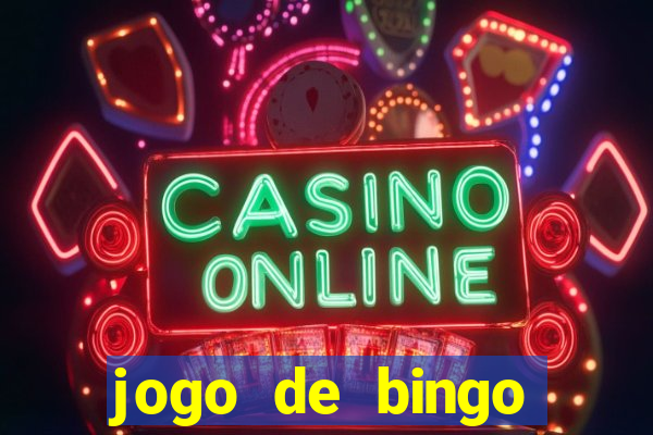 jogo de bingo valendo dinheiro