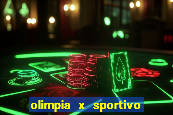 olimpia x sportivo ameliano palpite