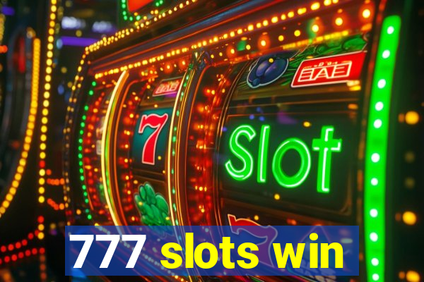 777 slots win