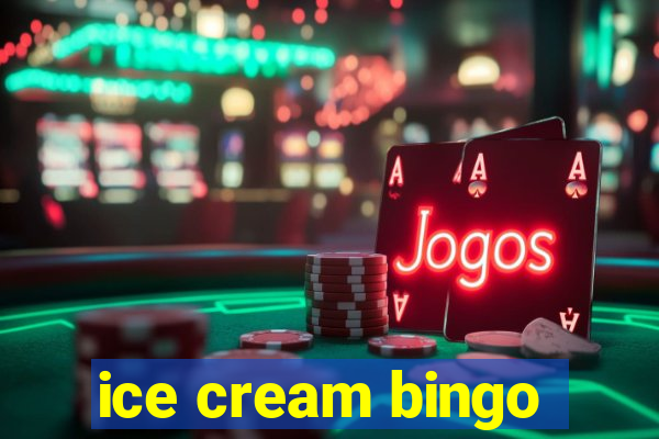 ice cream bingo