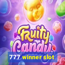 777 winner slot