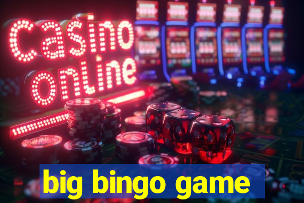 big bingo game