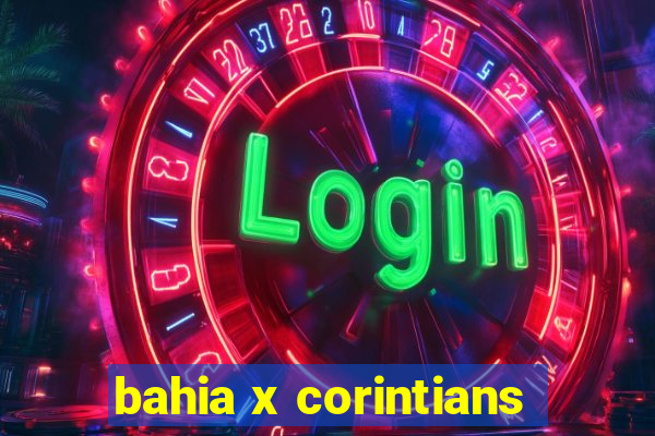 bahia x corintians