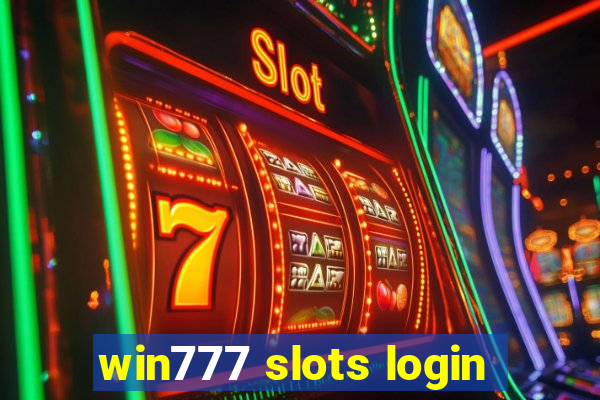 win777 slots login