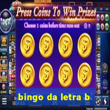 bingo da letra b