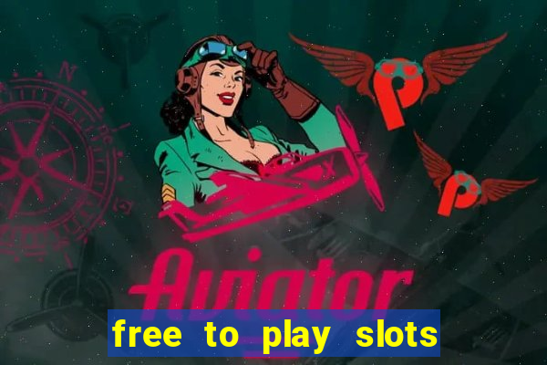 free to play slots online no download