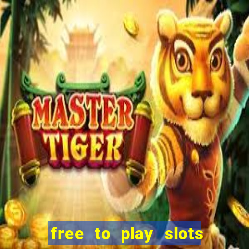 free to play slots online no download