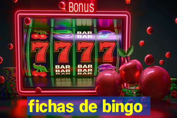 fichas de bingo