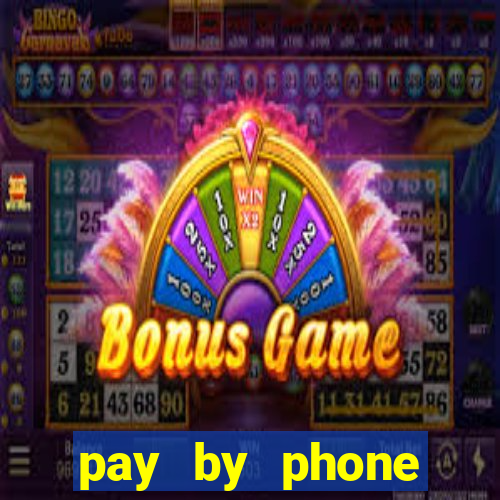 pay by phone casino not boku