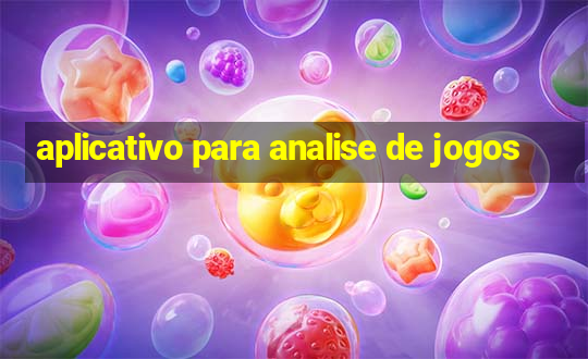 aplicativo para analise de jogos