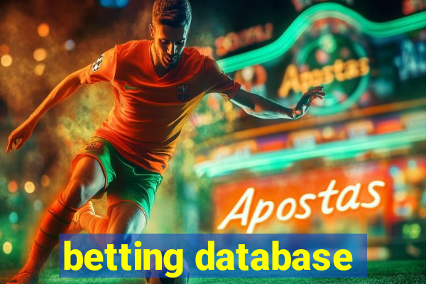 betting database