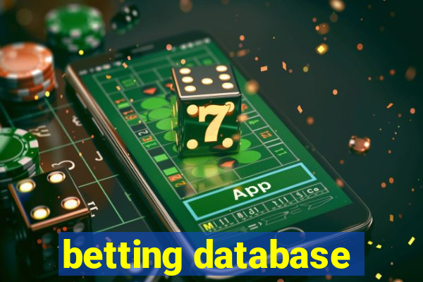 betting database