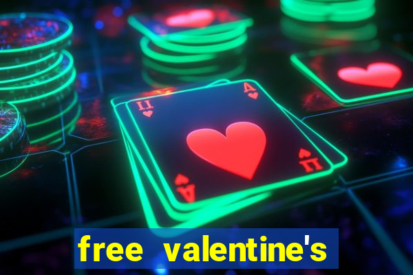 free valentine's day bingo