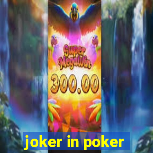 joker in poker