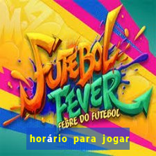 horário para jogar no rabbit