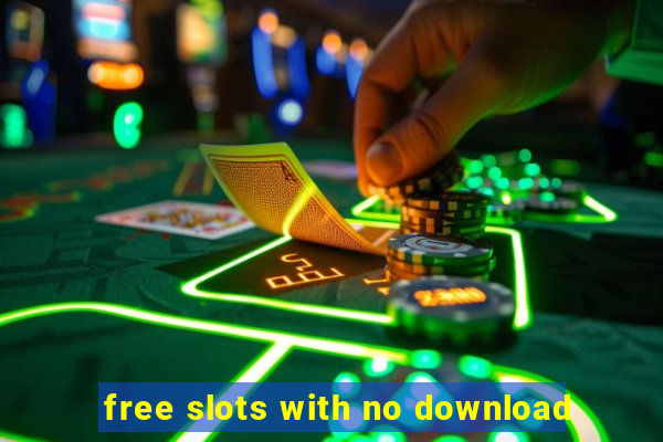 free slots with no download