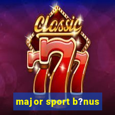 major sport b?nus