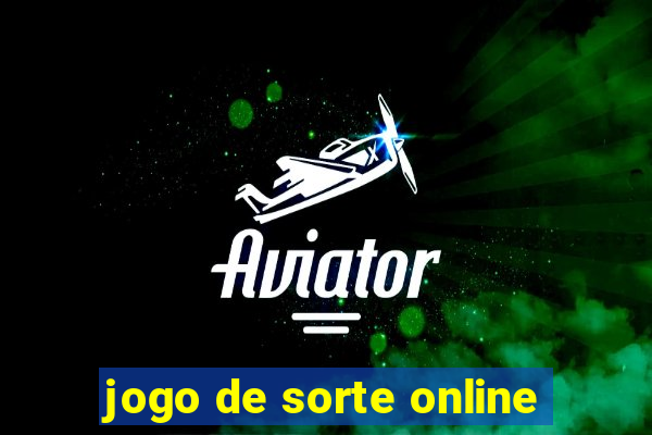 jogo de sorte online