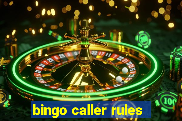 bingo caller rules