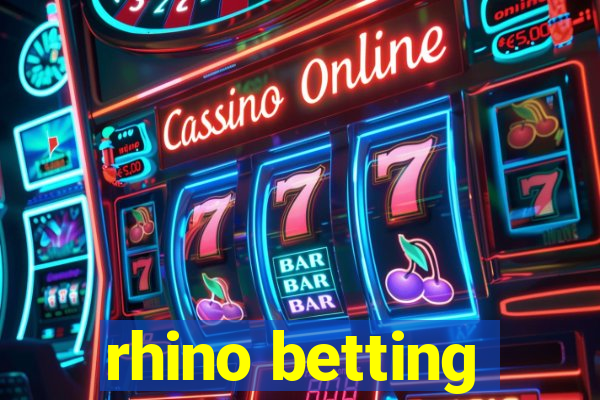 rhino betting