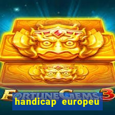 handicap europeu empate 1