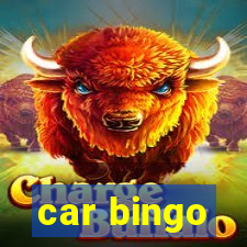 car bingo