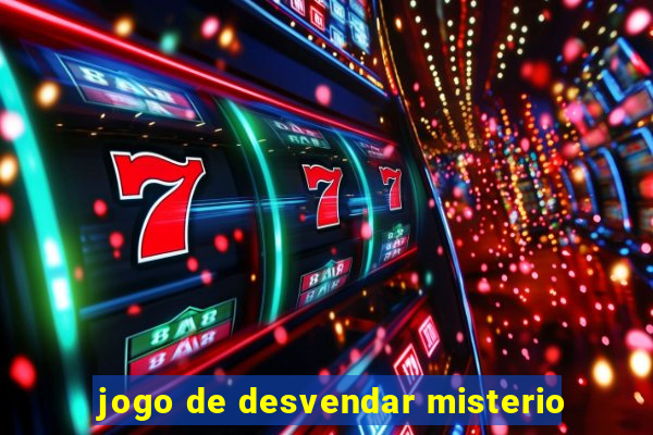 jogo de desvendar misterio