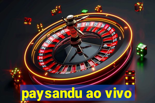 paysandu ao vivo