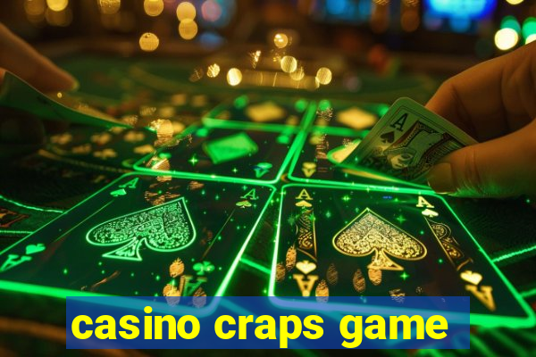 casino craps game