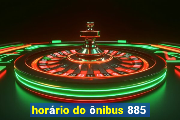 horário do ônibus 885