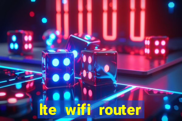 lte wifi router with sim card slot