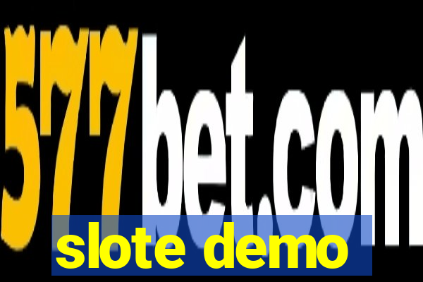 slote demo