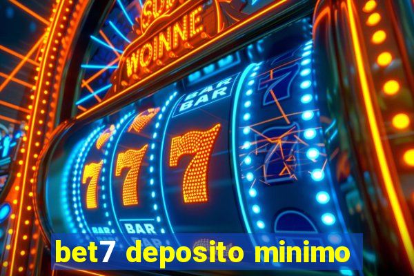 bet7 deposito minimo