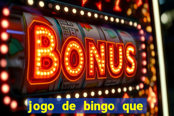 jogo de bingo que ganha dinheiro no pix