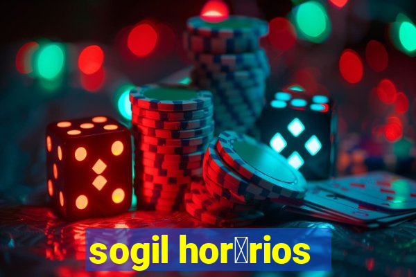 sogil hor谩rios