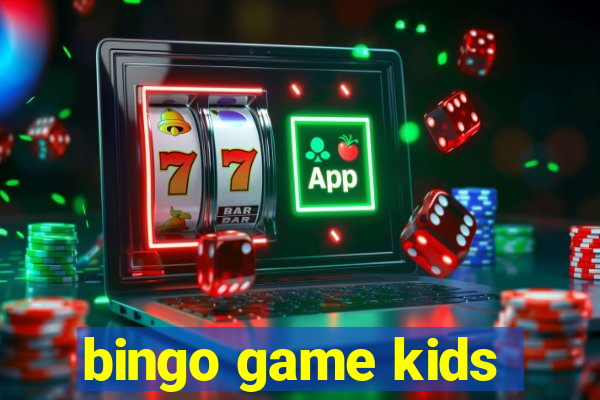 bingo game kids