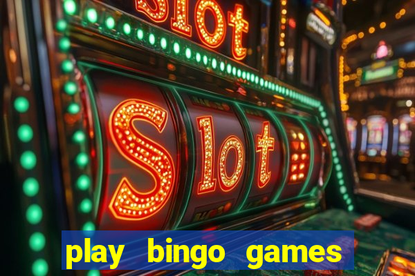 play bingo games for free