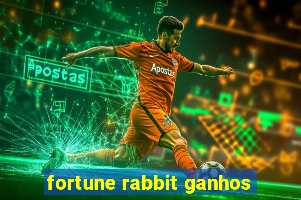 fortune rabbit ganhos