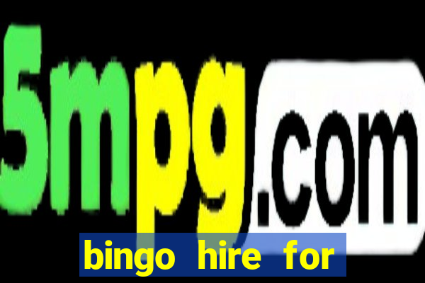 bingo hire for parties birmingham