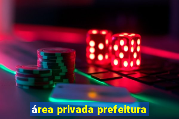 área privada prefeitura