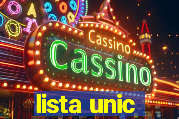 lista unic