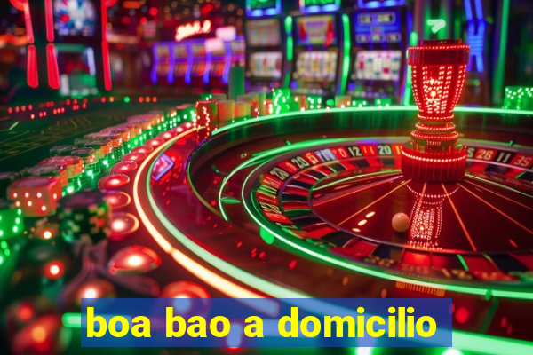 boa bao a domicilio