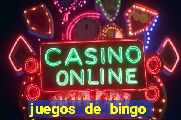 juegos de bingo para ganar dinero real