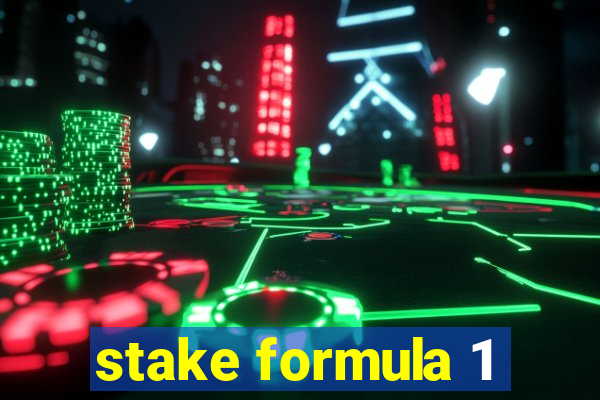 stake formula 1