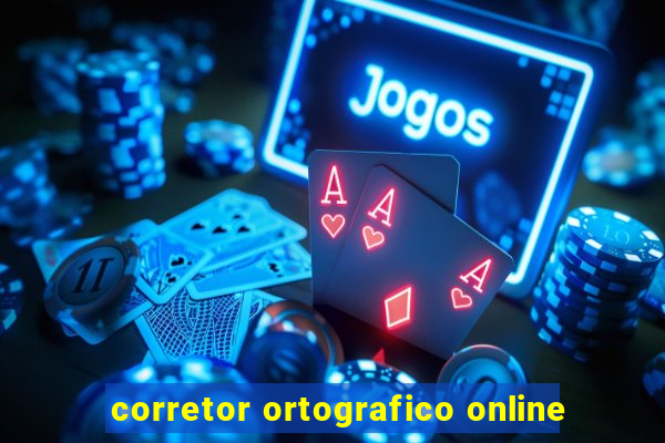 corretor ortografico online