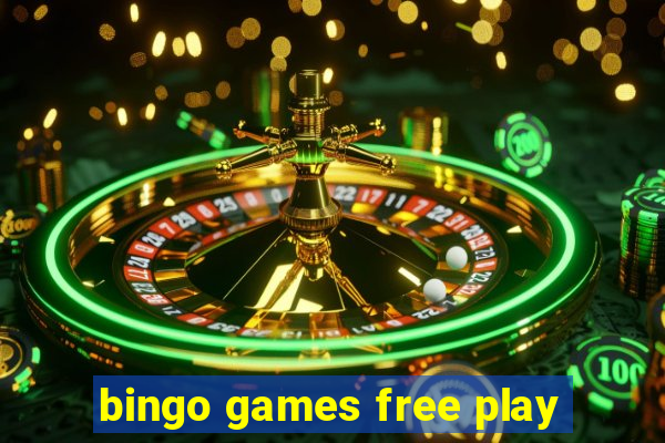 bingo games free play