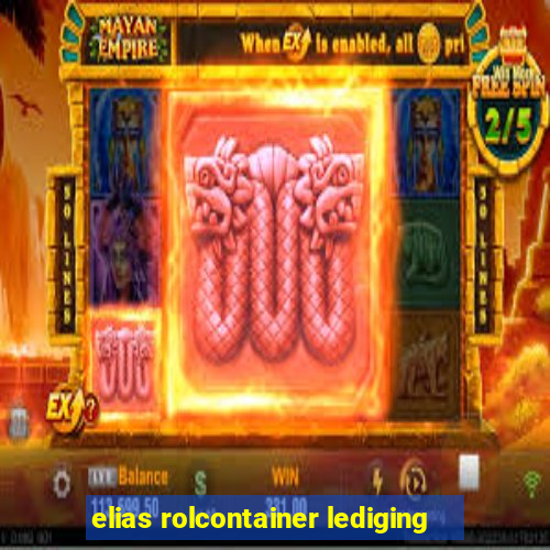 elias rolcontainer lediging